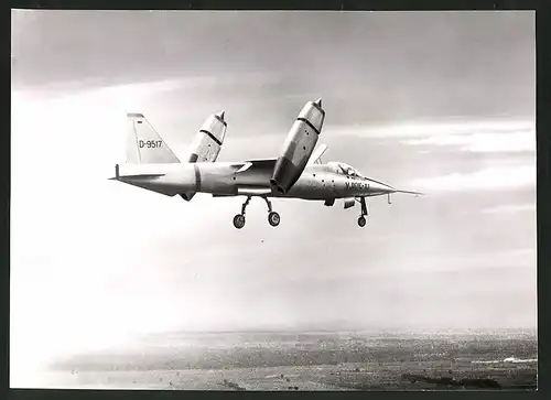 Fotografie Flugzeug EWR VJ 101, Prototyp während eines Testfluges
