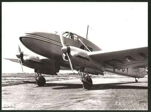 Fotografie Flugzeug Focke-Wulf FW58 Weihe