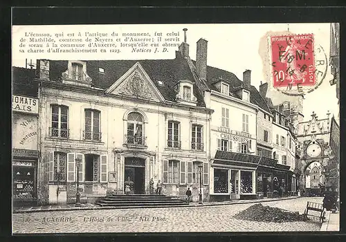 AK Auxerre, L`Hôtel de Ville