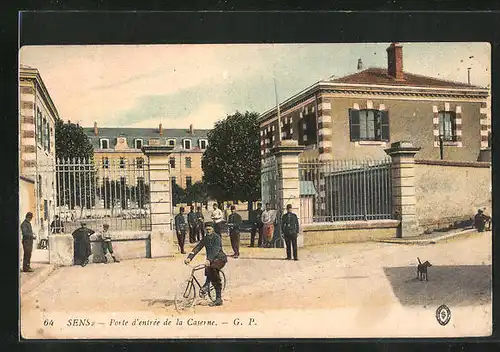 AK Sens, Porte d`entrée de la Caserne