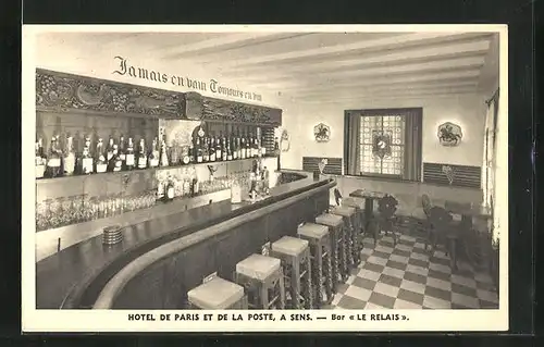 AK Sens, Hotel de Paris et de la Poste, Bar Le Relais