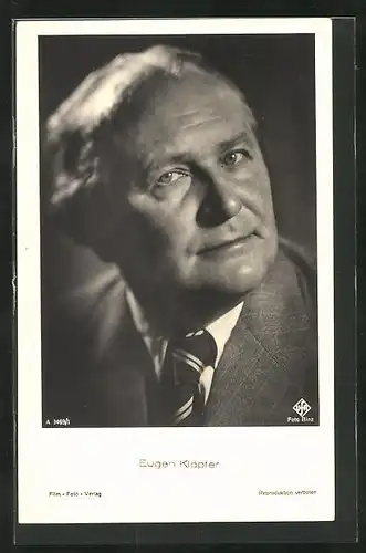 AK Schauspieler Eugen Klöpfer im Portrait