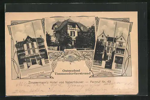 AK Timmendorferstrand, Zimmermanns Hotel, Akazienhaus & Villa Dorothea