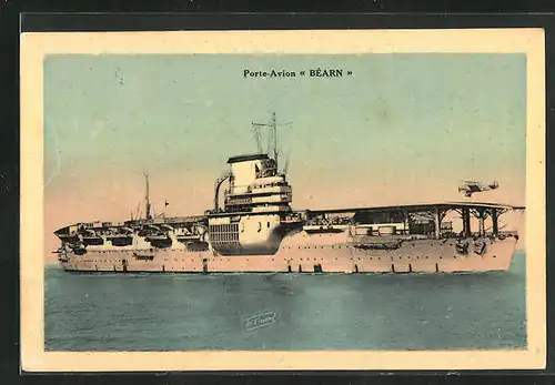 AK Porte-Avion Béarn, Flugzeugträger