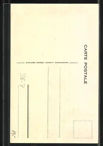 Künstler-AK Strasbourg, X. Congres Eucharistique National 1935