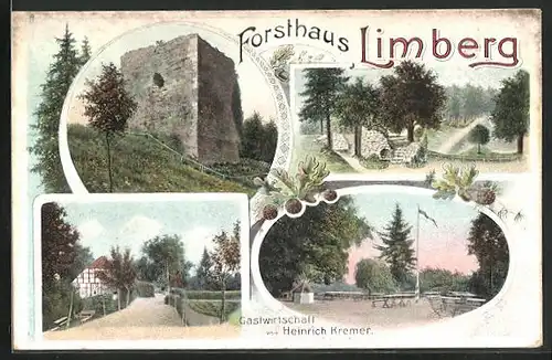 AK Limberg, Gasthaus Heinrich Kremer