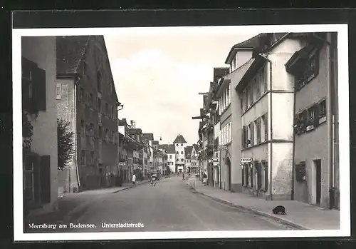 AK Meersburg a. B., Unterstadtstrasse