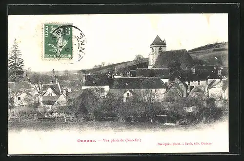 AK Ouanne, Vue generale Sud-Est, L`Eglise