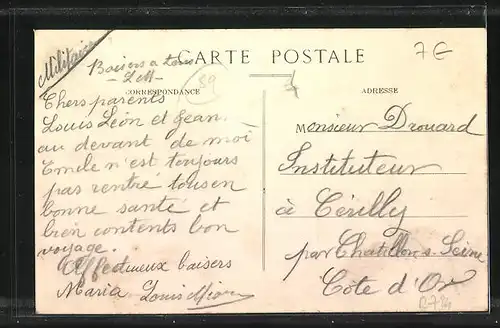 AK Nuits-sur-Armancon, Les Bords de l`Armancon, La Cascade