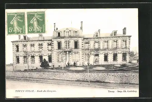 AK Toucy-Ville, Ecole des Garcons