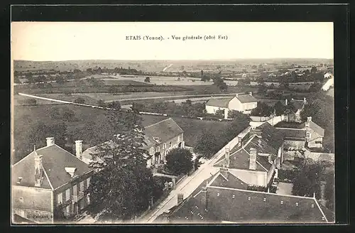 AK Etais-la-Sauvin, Vue Generale, Blick über die Dächer der Stadt