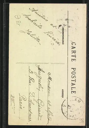 AK Asquins, Un coin de la Riviere, Vallee de la Cure