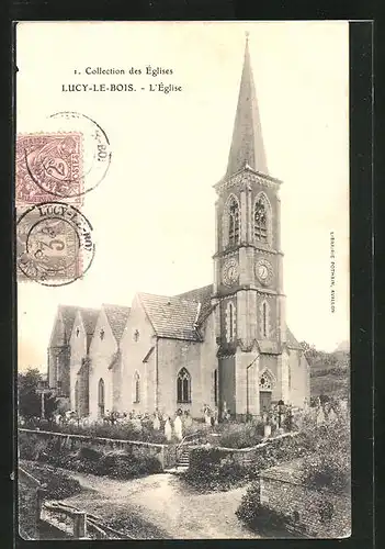 AK Lucy-Le-Bois, L`Eglise