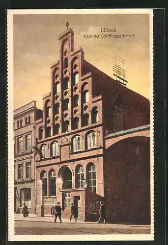 AK Lübeck, Haus der Schiffergesellschaft