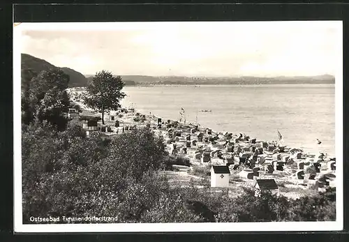 AK Timmendorferstrand, das Leben der Badegäste an der Ostsee