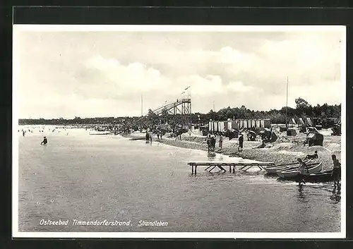 AK Timmendorferstrand, Menschen am Strand