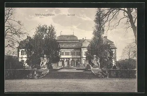 AK Veitshöchheim, Schloss, Vorderansicht