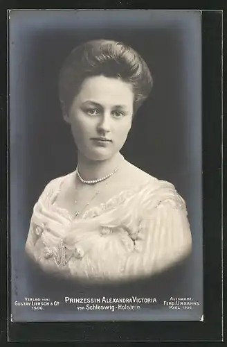 AK Portrait Prinzessin Alexandra Victoria