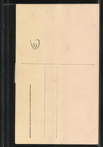 AK frecher Prinz Wilhelm mit Buch an einem Tisch stehend