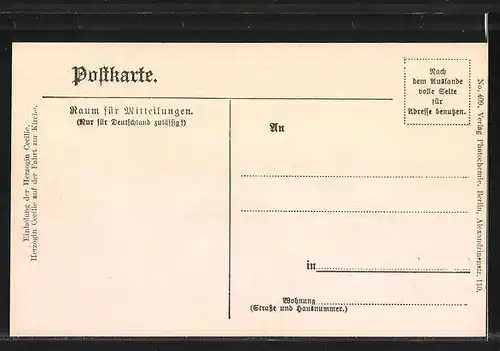 AK Kronprinzessin Cecilie in einer Pferdekutsche fahrend