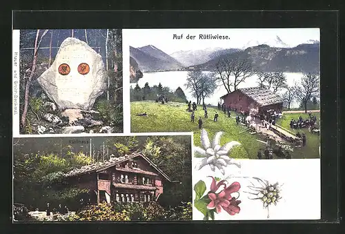 AK Seelisberg, Auf der Rütliwiese, Rütlihaus