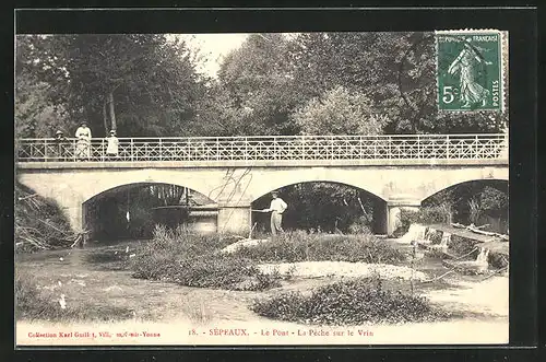 AK Sépeaux, le Pont, la Peche sur le Vrin