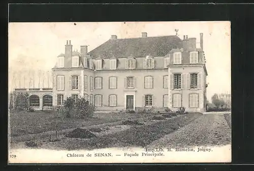 AK Senan, le Chateau, Facade Principale