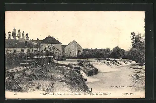 AK Seignelay, le Moulin du Haras, le Déversoir