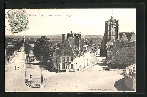 AK Seignelay, Place et Rue de l'Église