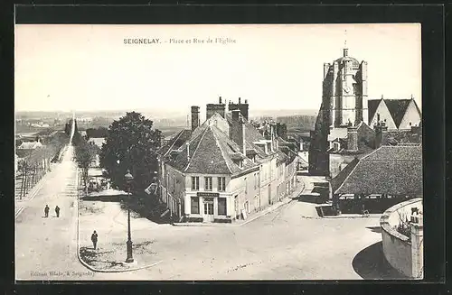 AK Seignelay, Place et Rue de l'Eglise