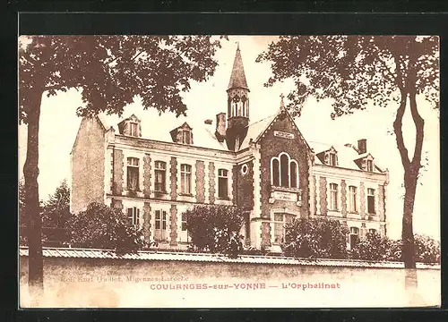 AK Coulanges-sur-Yonne, l'Orphelinat