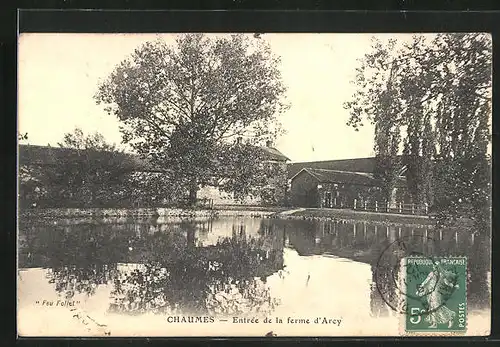 AK Chaumes, Entrée de la ferme d'Arcy