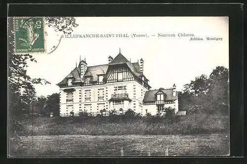 AK Villefranche-Saint-Phal, Nouveau Chateau