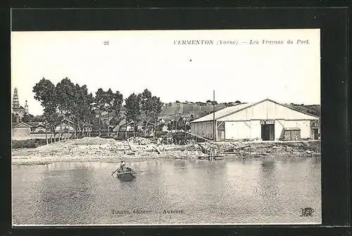 AK Vermenton, les Traveaux du Port