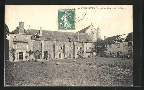 AK Pontigny, Reste de l'Abbaye