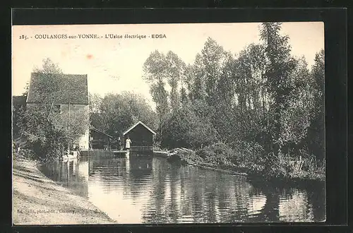 AK Coulanges-la-Vineuse, l'Usine électrique, EDSA