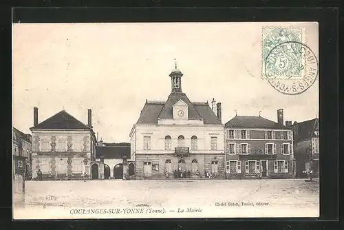 AK Coulanges-sur-Yonne, la Mairie