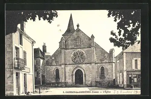 AK Courson-les-Carriéres, l'Église