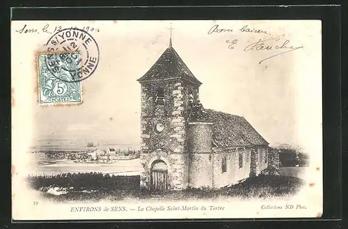 AK Saint-Martin-du-Tertre, la Chapelle