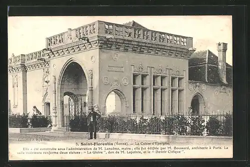 AK Saint-Florentin, la Caisse d'Epargne