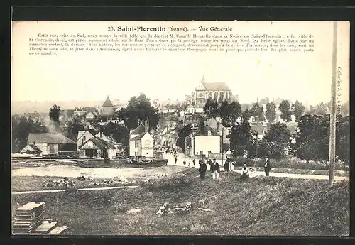 AK Saint-Florentin, Vue Générale