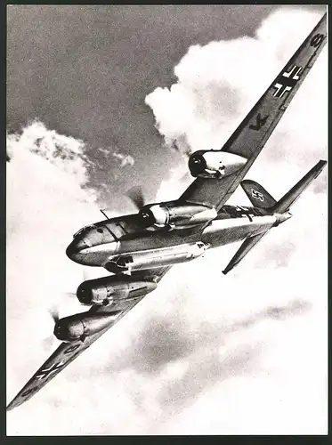 Fotografie Flugzeug Focke-Wulf FW200 Condor der Luftwaffe, 