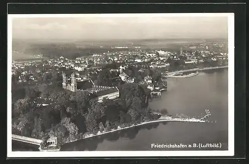 AK Friedrichshafen a. B., Luftaufnahme der Stadt