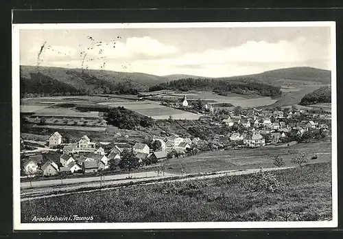 AK Arnoldshain / Taunus, Panoramablick auf den Ort