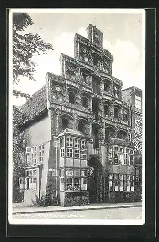 AK Lüneburg, altes Haus am Lünertor