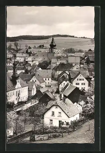 AK Kupferberg / Ofr., Panoramablick auf den Ort