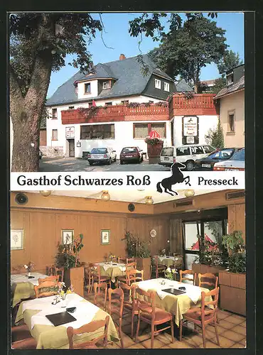 AK Presseck, Gasthof Schwarzes Ross