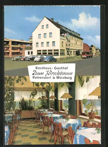 AK Rottendorf, Rasthaus-Gasthof Zum Kirschbaum