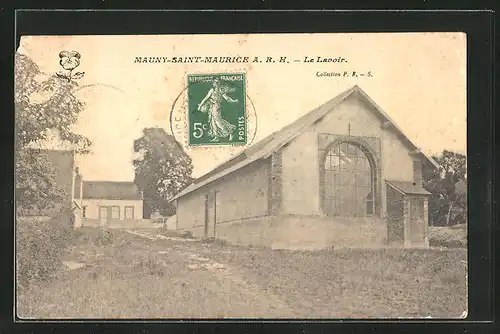 AK Mauny-Saint-Maurice, Le Lavoir