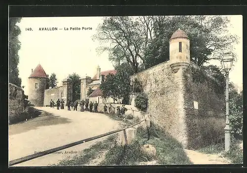 AK Avallon, La Petite Porte